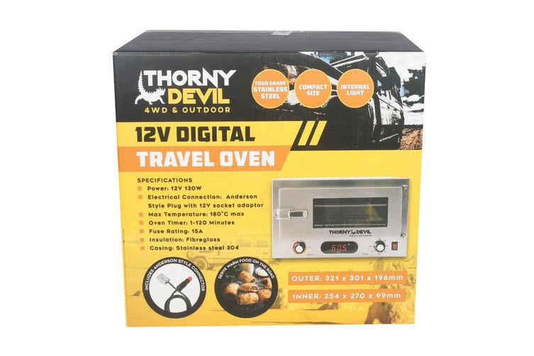 Thorny Devil 12V Digital Travel Oven with Anderson Plug