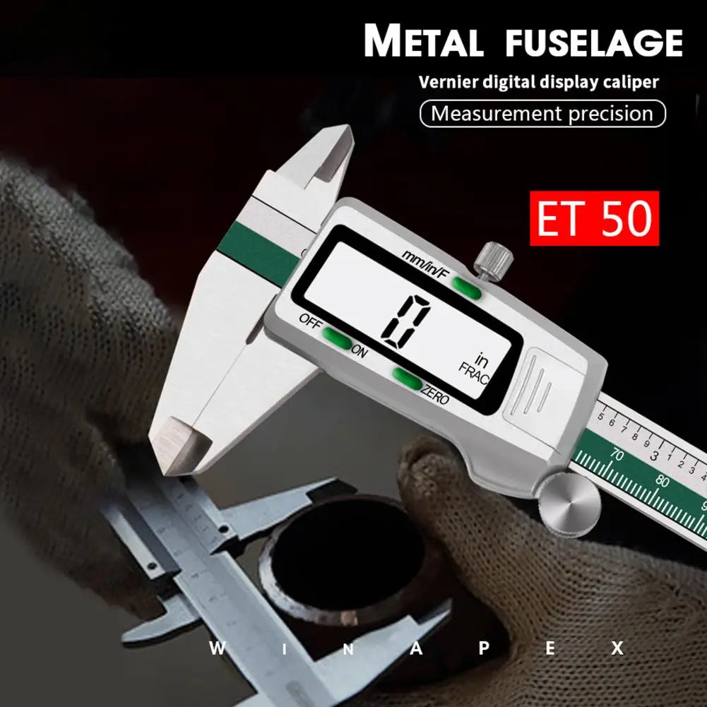 Professional Digital Caliper LCD Display Mm/Inch Digital 0-300Mm Accuracy 0.02Mm Vernier Caliper Gauge Micrometer Measuring Tool
