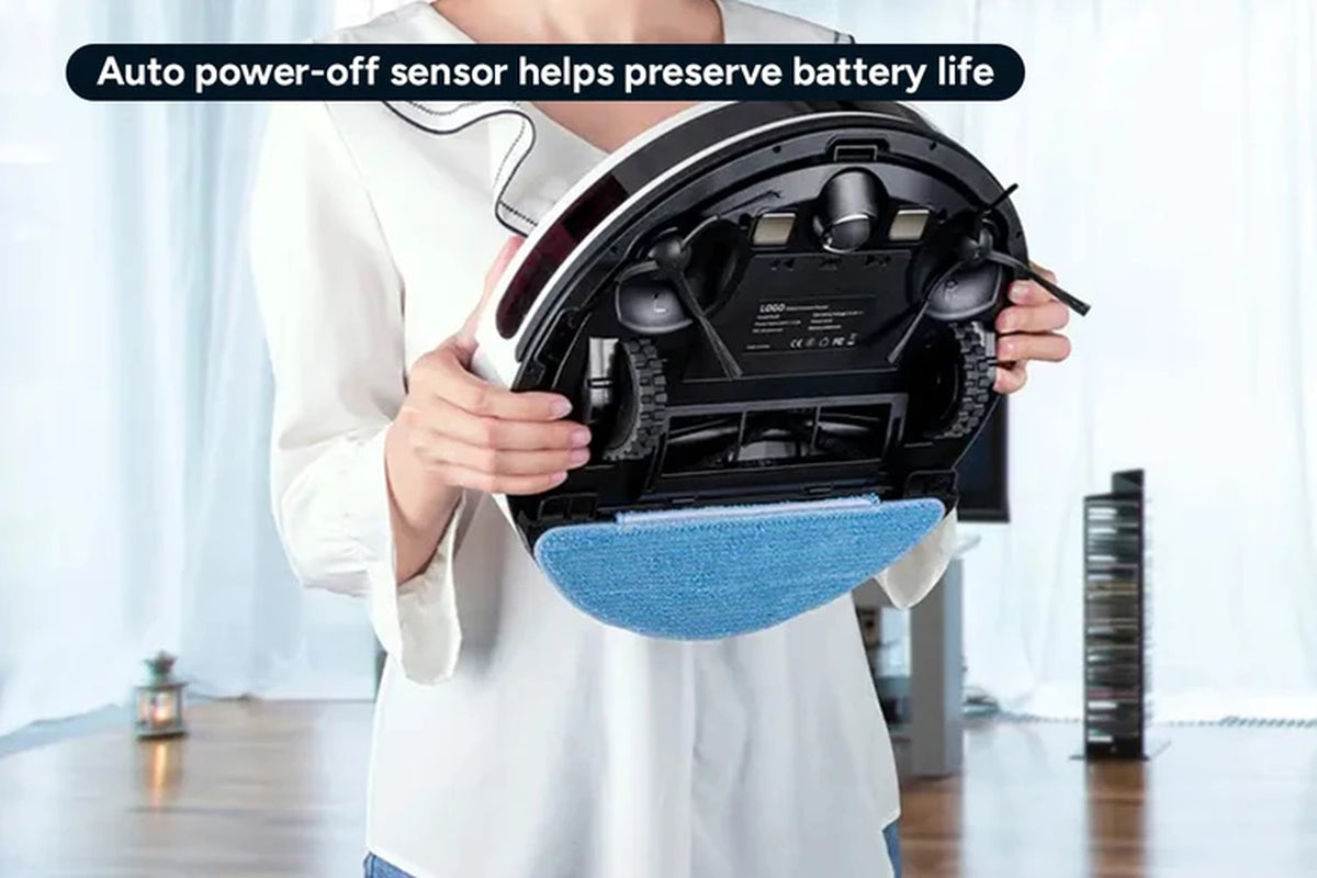 Smarterhome™ LX16 Robot Vacuum Cleaner and Mop with Auto-Empty Dock