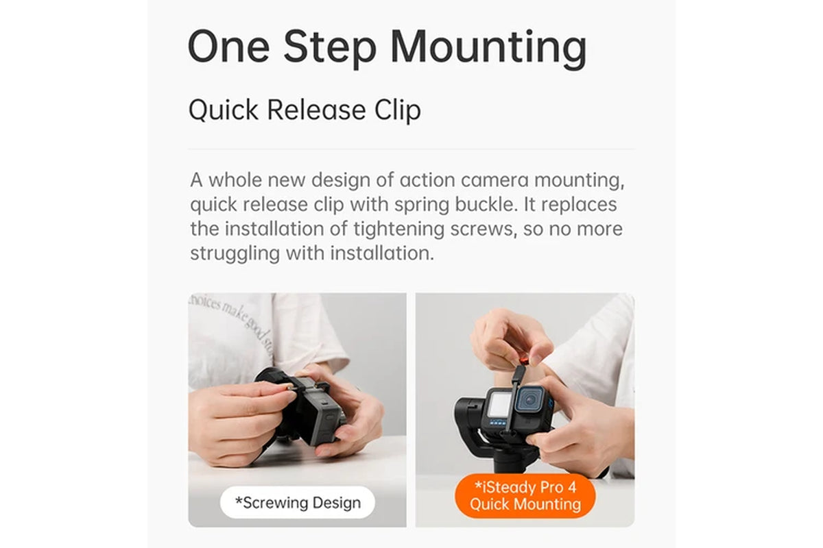Isteady Pro4 Kit for Gopro Hero5-12