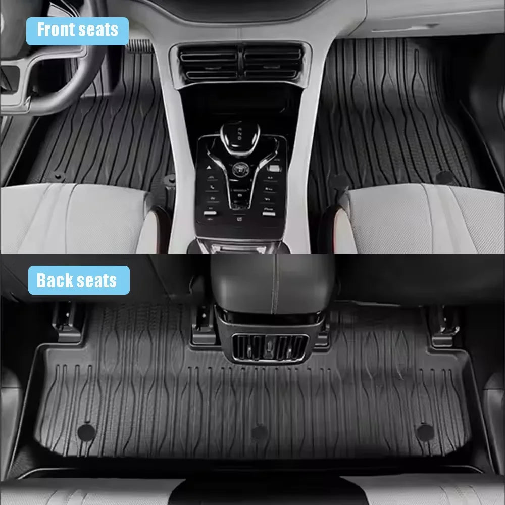 For BYD Seal U / Song plus Sealion 6 2021-2025 2026 TPE Floor Mats and Cargo Liner, All Weather Floor Liners Trunk Mat LHD & RHD