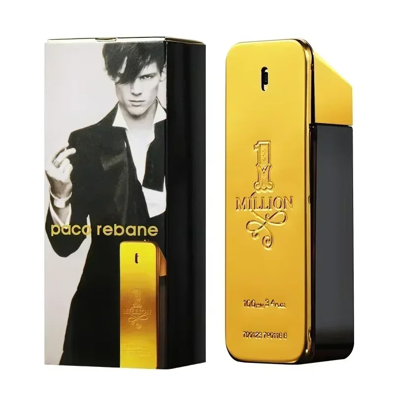 100Ml Original Million Gold Hombre Perfume Lasting Strong Masculine Men Taste Strong Spicy Pheromone Cologne Body Spray Cologne
