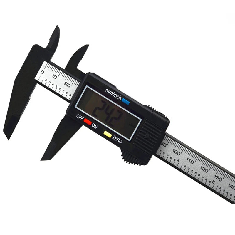 300Mm 200 Electronic Digital Caliper LCD Plastic Vernier Caliper Long Jaw Micrometer Inner Outer Diameter Gauge Measuring Tools