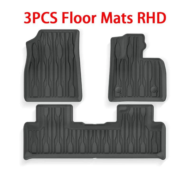 For BYD Seal U / Song plus Sealion 6 2021-2025 2026 TPE Floor Mats and Cargo Liner, All Weather Floor Liners Trunk Mat LHD & RHD